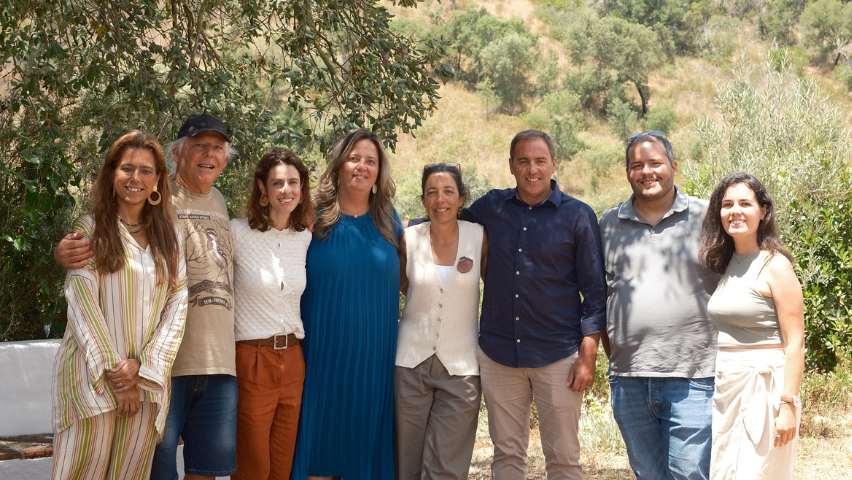 Elementos da nova Direção em foto de família